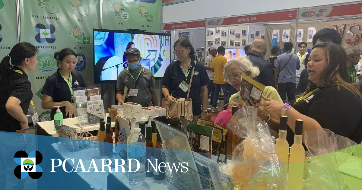 DOST-PCAARRD and STAARRDEC showcase S&amp;T products and initiatives at the 29th Agrilink